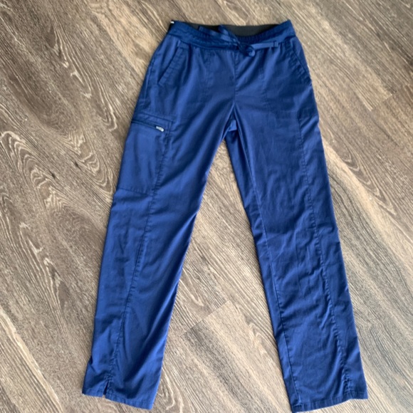 (2) Greys Anatomy Spandex-Stretch Kim scrub pants - Picture 5 of 5